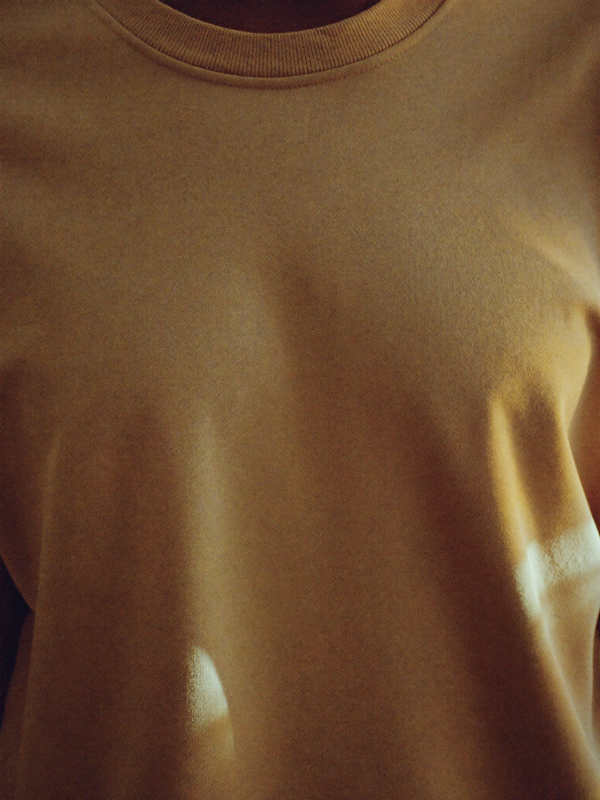 Fabric close-up — The Boxy Tee