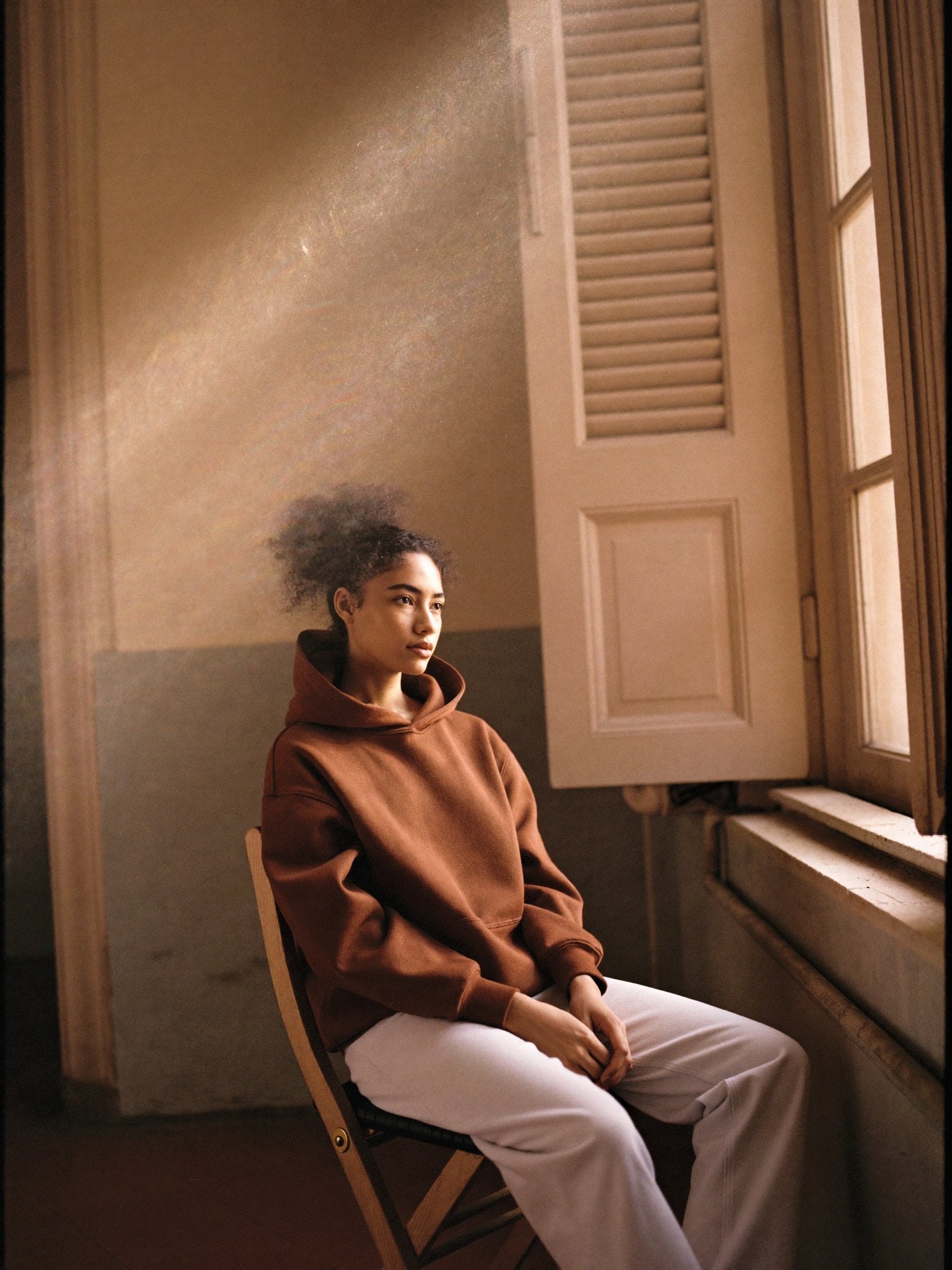 Egyptian cotton, softened by everyday wear